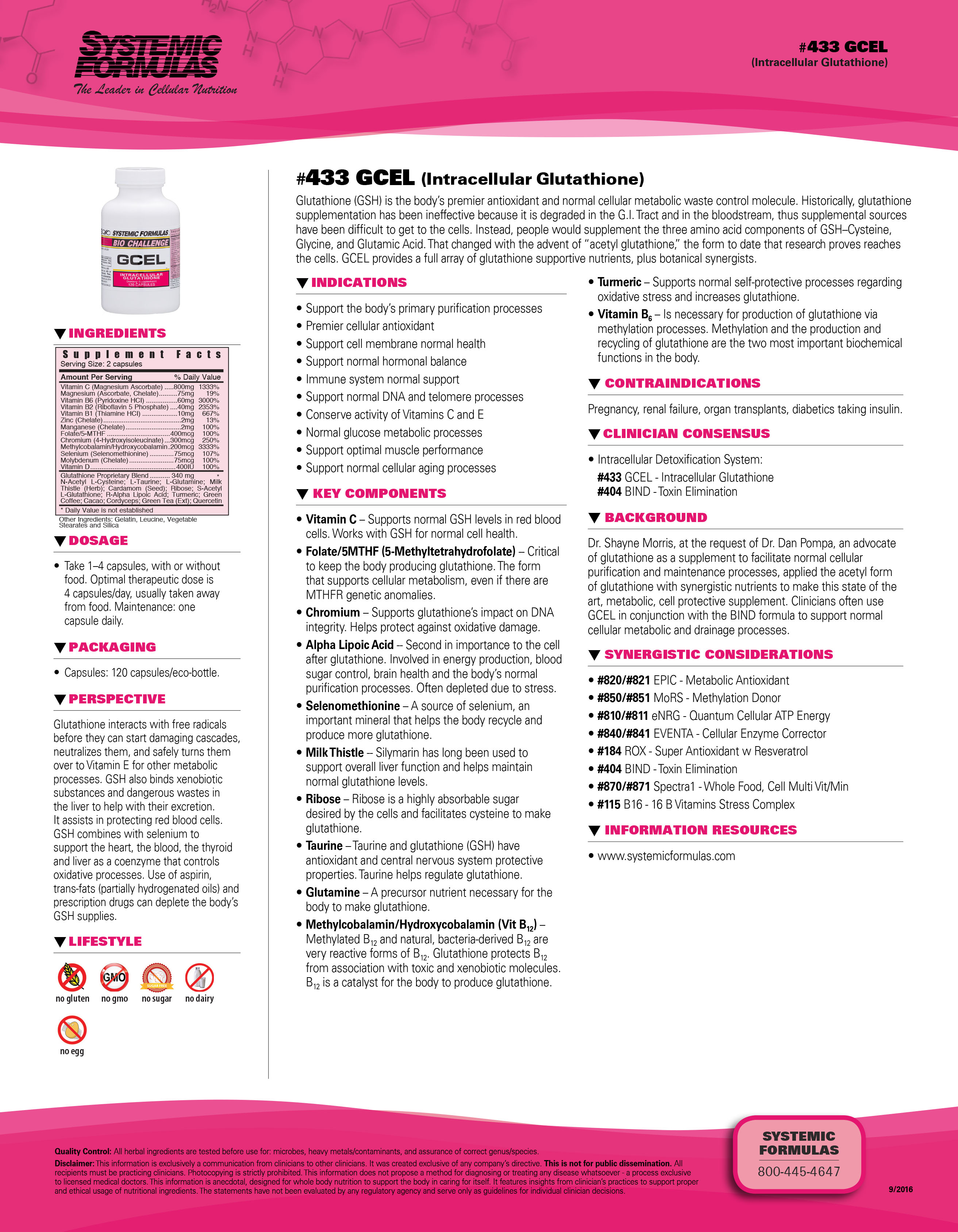 #433 GCEL (Intracellular Glutathione)